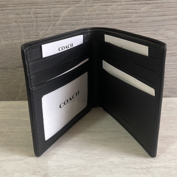 Coach bifold brown Wallet - Picture 3 of 7